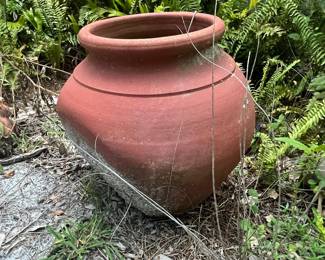 Terracotta Garden Oil Jar