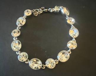 Vintage Swarovski Crystal Tennis Bracelet