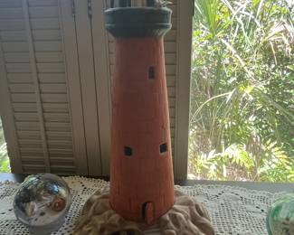 Lefton Lighthouse Figurine