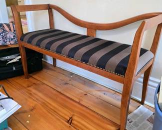006 upholsteredbenchinthemannerofneocl