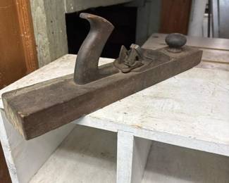 134 vintagewoodandironjointerplane