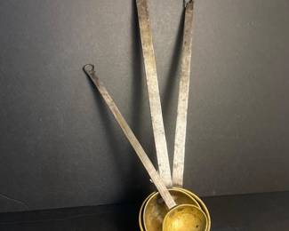 075 vintagebrassandmetalladleswithextr