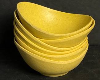 089 miniyellowmelaminesaucecondimentdis