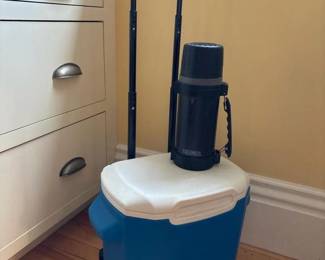 218 colemanrollingcoolerwiththermosinsu