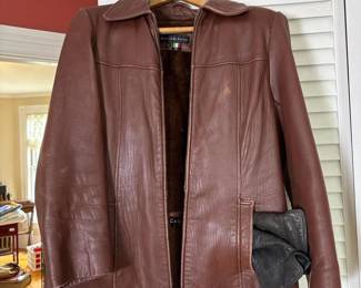 066 knolescarterbrownleatherjacketwith