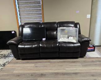 Leather couch