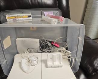 Wii console and Wii sport