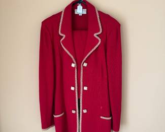 Vintage St. John knit 2 piece set