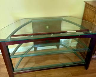 Corner TV stand