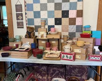 Longaberger pottery