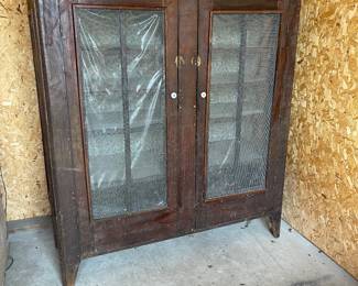 antique pie safe