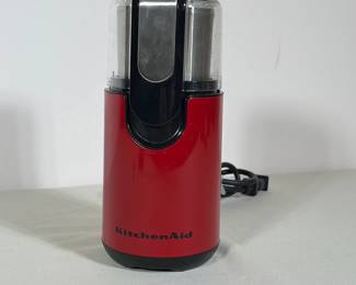 KITCHENAID MODEL BCG111ER BLADE COFFEE GRINDER IN EMPIRE RED