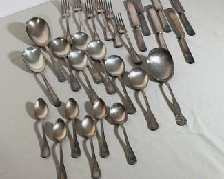 (26pc) REED & BARTON AND HANLEY SILVER-PLATED FLATWARE COLLECTION