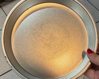 Vintage Aluminum Pizza Pan