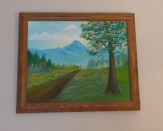 M. Stahl Landscape Painting, 2001