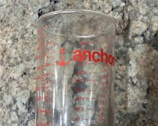 Anchor Hocking Glass Measuring Shot Glass