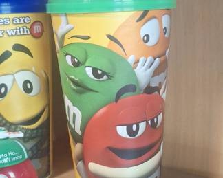 M&M's World 3D Characters 24oz Cup Tumbler Set of 3