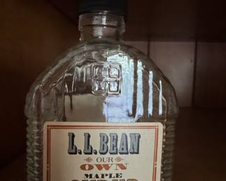 Vintage Log Cabin Syrup Bottle