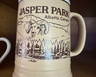 Jasper Park Alberta Canada Souvenir Beer Stein