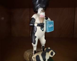 Alexander Global Promotions Bebble Dobbles Tilly Cow Bobblehead