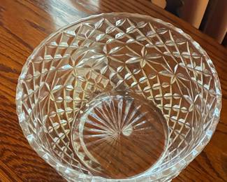 Vintage Avitra Hand Cut 24% Lead Crystal Bowl