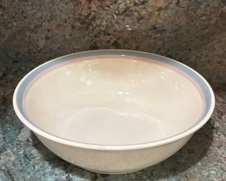 Pfaltzgraff Aura Pink serving bowls