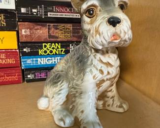 Vintage Lefton Schnauzer Figurine