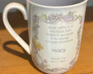 Precious Moments 'Mary' Personalized Mug