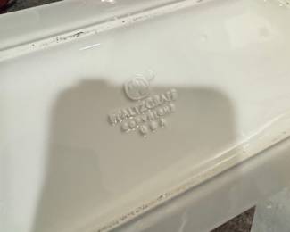 Pfaltzgraff Yorktowne Bread Tray with "A Joyous Heart" Inscription