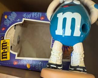 M&M's Peanut Basketball Player Candy Dispenser