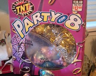 TNT Party for 8 Party Supplies Kit - Includes Hats, Tiaras, Leis, Horns, and Streamers