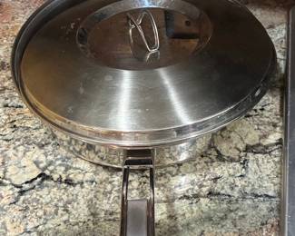 Farberware Classic Stainless Steel Skillet with Lid