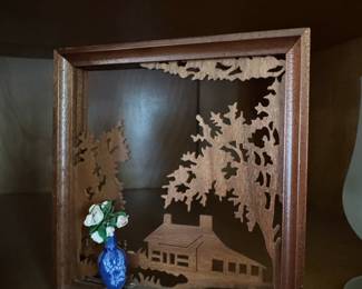 Capen Woodcuts Scroll Saw Wall Art