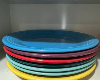 Homer Laughlin Fiesta Dinner Plates