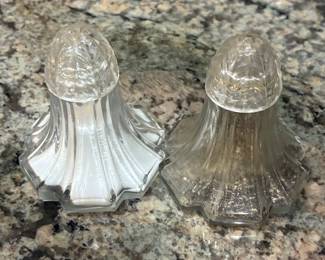 Vintage I.W. Rice Salt and Pepper Shakers