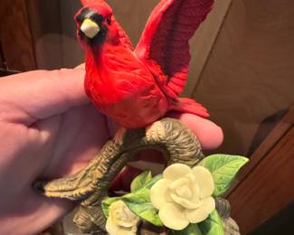 Seymour Mann Porcelain Cardinal Figurine