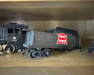 Lionel Rock Island 2584 Steam Locomotive and Tender
