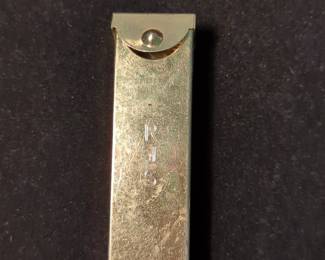 Vintage Hong Kong Monogrammed Matchbox Cover
