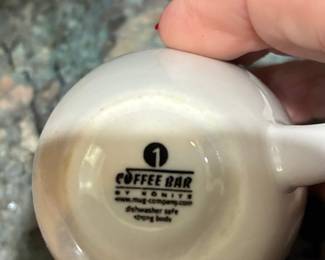 Konitz Coffee Bar Espresso Cup and Saucer