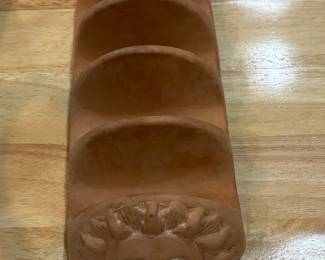 Bentson-West Designs Terracotta Sun Face Taco Holder