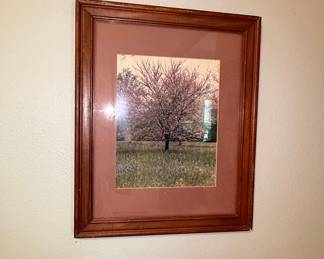 Framed Wallace Nutting Hand-Colored Photograph