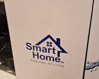 Smart Home Essentials for Living Product Box - Likely Water Filter Packaging