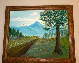 M. Stahl Landscape Painting (2001)