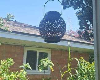 Decorative Metal Solar Hanging Lantern