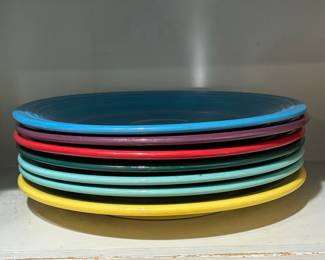 Homer Laughlin Fiesta Dinner Plate - Cobalt Blue