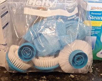 Hurricane Spin Scrubber Replacement Brush Heads and Loofah Set