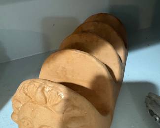 Terracotta Sun Face Taco Holder