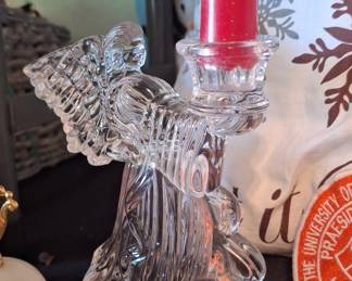 Mikasa "Rejoice" Crystal Angel Candle Holder