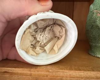 Homco #1416 Porcelain Bell - Girl Holding Doll