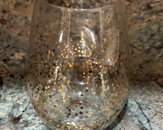 Baileys Irish Cream Gold Confetti Stemless Tumblers